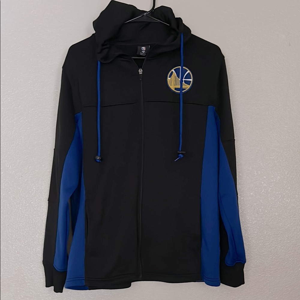 NBA Golden State Warriors Full Zip Men's Basketball Jacket Size Medium
